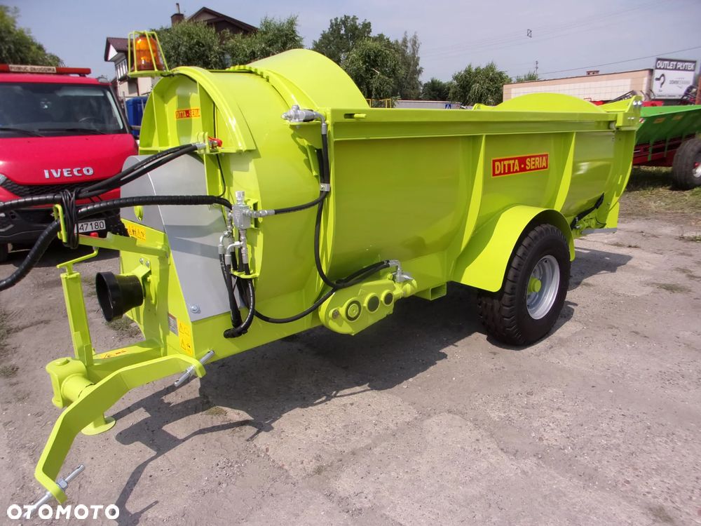 Inny Przyczepa Platforma sadownicza DS-PS I, DS-PS II Ditta-Seria, Platforma sadownicza T031, T031/2 LISICKI, Rozrzutnik sadowniczy DS-RO 3t Ditta-Seria, Sadzarko głębosz DSG Ditta-Seria - 30