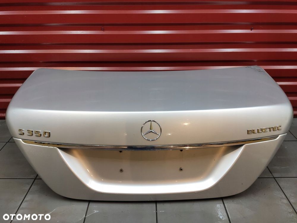 MERCEDES S-KLASA W221 LIFT S350 SEDAN KLAPA BAGAŻNIKA 775 ORYGINAŁ IGŁA - 1