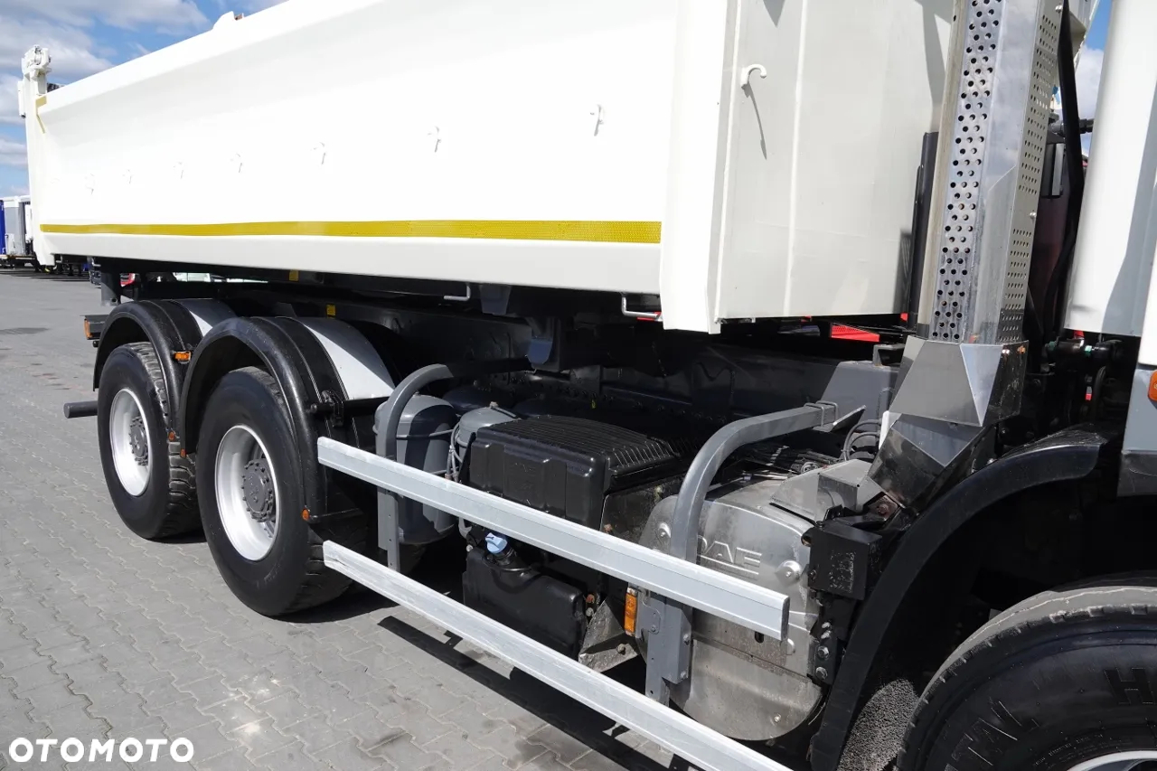 DAF CF 85.410 / 6X4 / WYWROTKA 2 STR / BORDMATIC / HYDROBURTA / MANUAL / SPROWADZONY - 20
