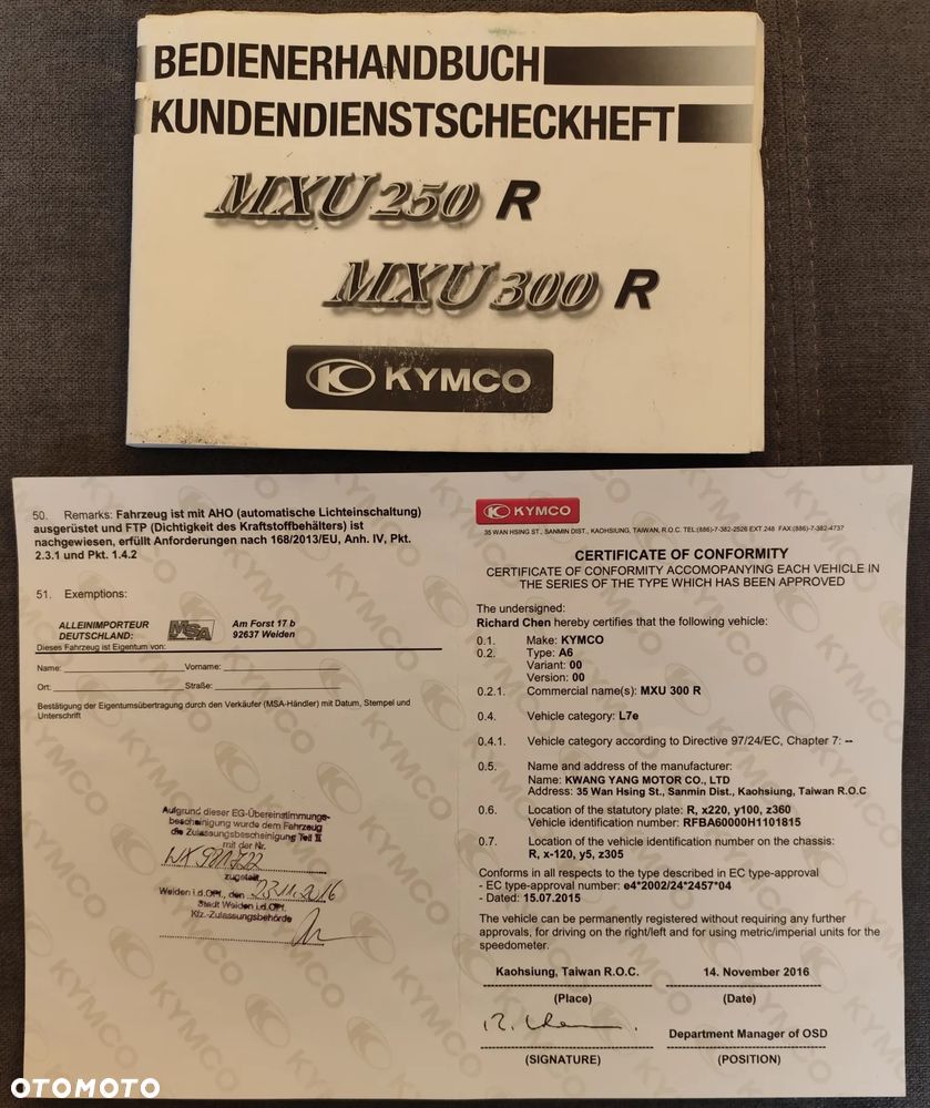 Kymco MXU - 20