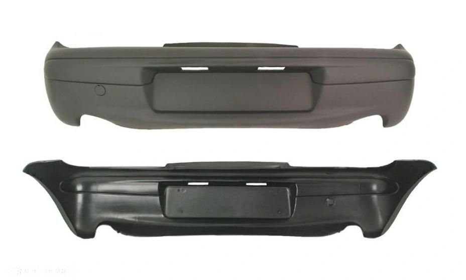 ZDERZAK TYLNY FIAT SEICEnto 1998-2010 czarny nowy - 1