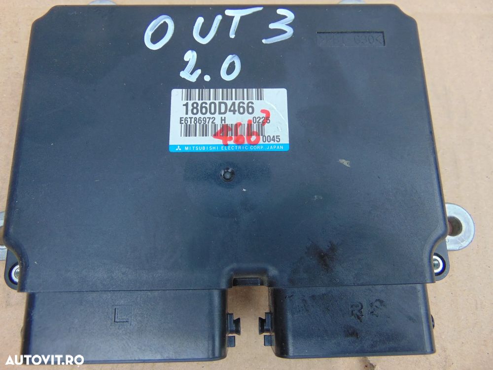 Calculator moto Mitsubishi Outlander 3 motor 2.0 benzina ecu cod 1860d466 - 2