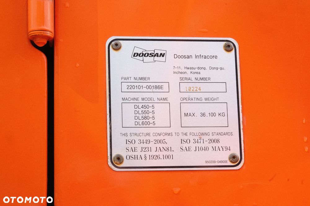 Doosan DL 450-5 - 17