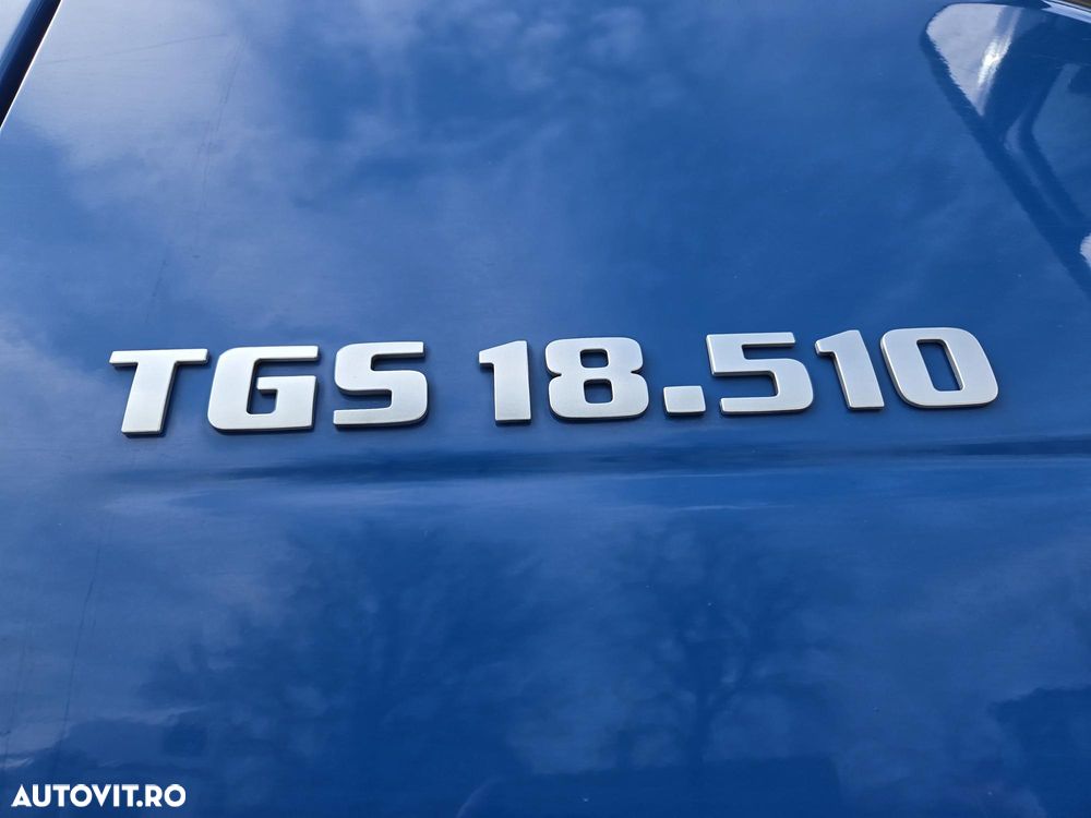 MAN TGS 18.510, 2020, 358.880km, KIT BASCULARE, Cutie viteze AUTOMATA+INTARDER 6 trepte, Frigider, Goarne, Jante Aluminiu, Rezervor aluminiu 600l, anv 315/80R22,5 80% ok, 510 CP euro 6 -2 ANI GARANTIE, posibil leasing 4 ani, STARE BUNA-PROMOTIE 37900 Eur - 13