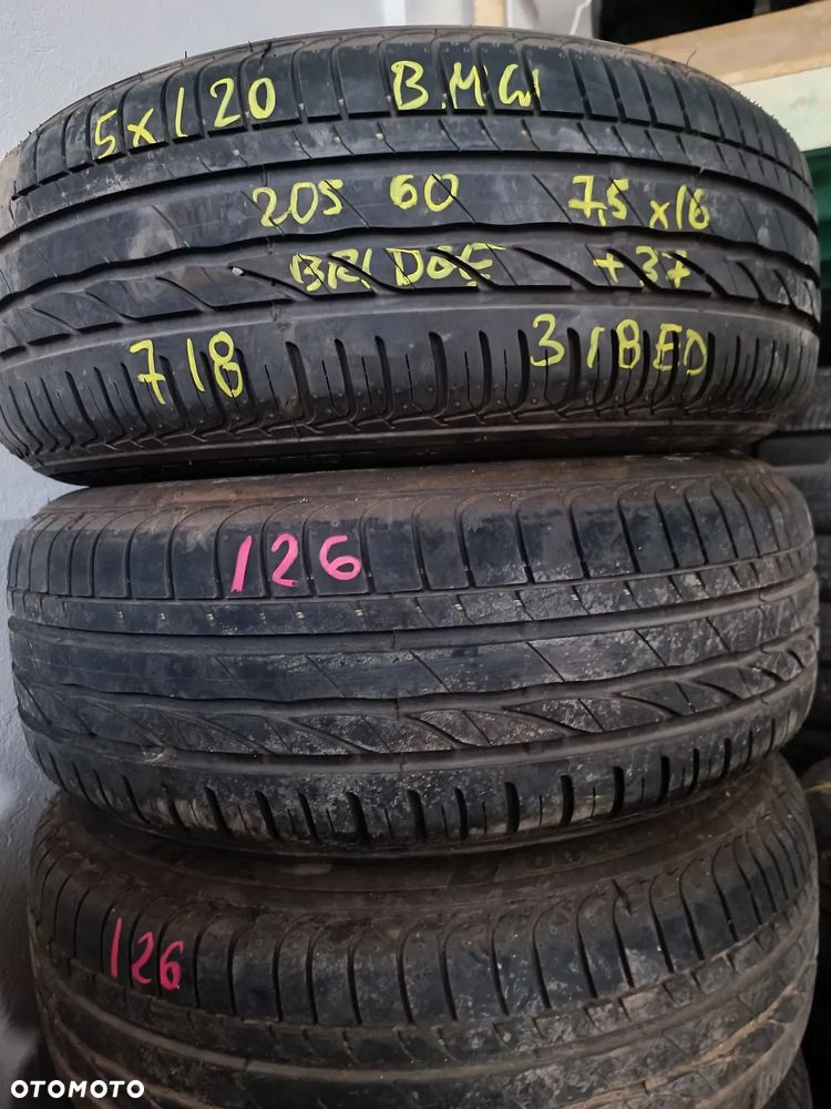 5x120 Felgi Aluminiowe Alufelgi 16 Koła Letnie Lato BMW 3 SERIA E90 E91 3 E36 E46 F30 F31 1 E81 E87 E88 F20 7mm Legnica ALU-RAD 205/60 - 2