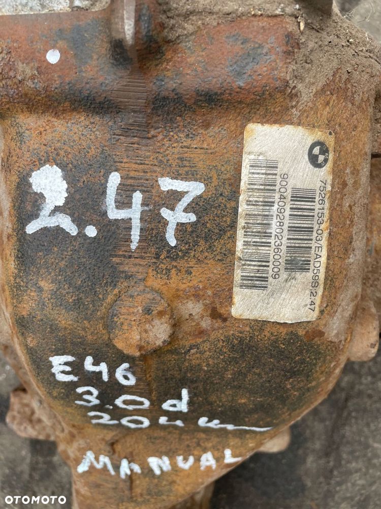 dyfer most bmw e46 3.0 d lift 204 km manual 6 biegó 7526153 183 tyś km - 5