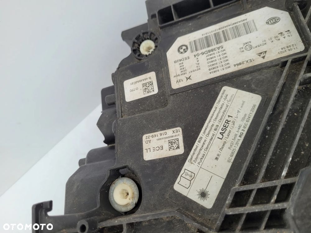Bmw 5 G30 lift lampa przod prawa laser - 7