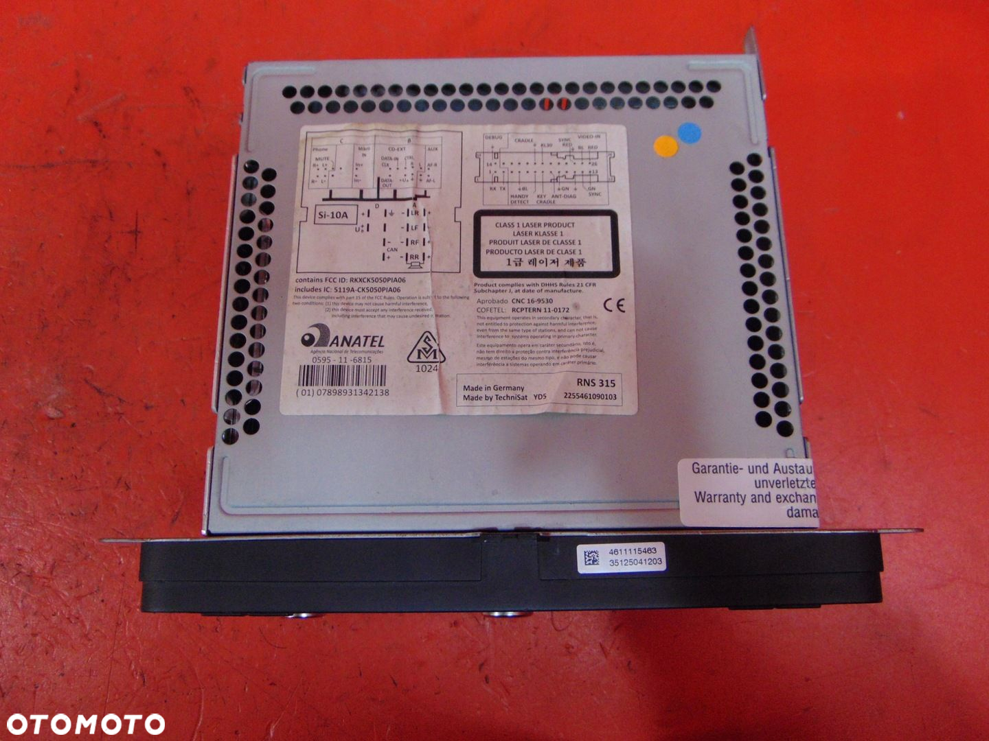 VW TIGUAN I 5N 5N2 LIFT PASSAT B7 RADIO NAWIGACJA 3C0035279N - 4