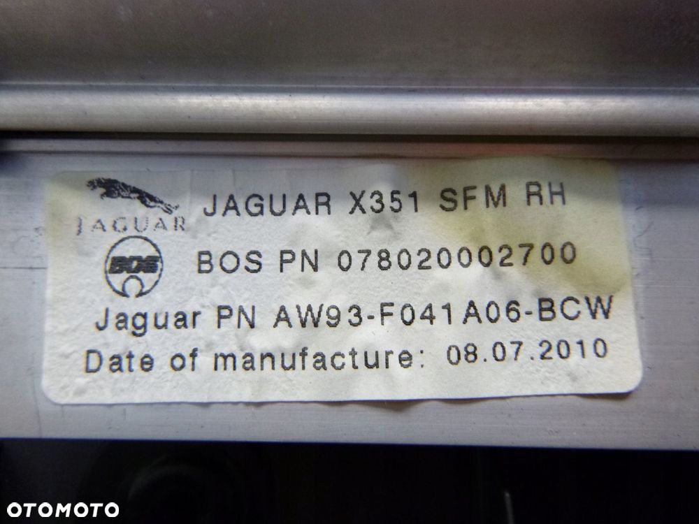 JAGUAR XJ X351 KPL BOCZEK TAPICERKA TYŁ PRZÓD LONG - 14