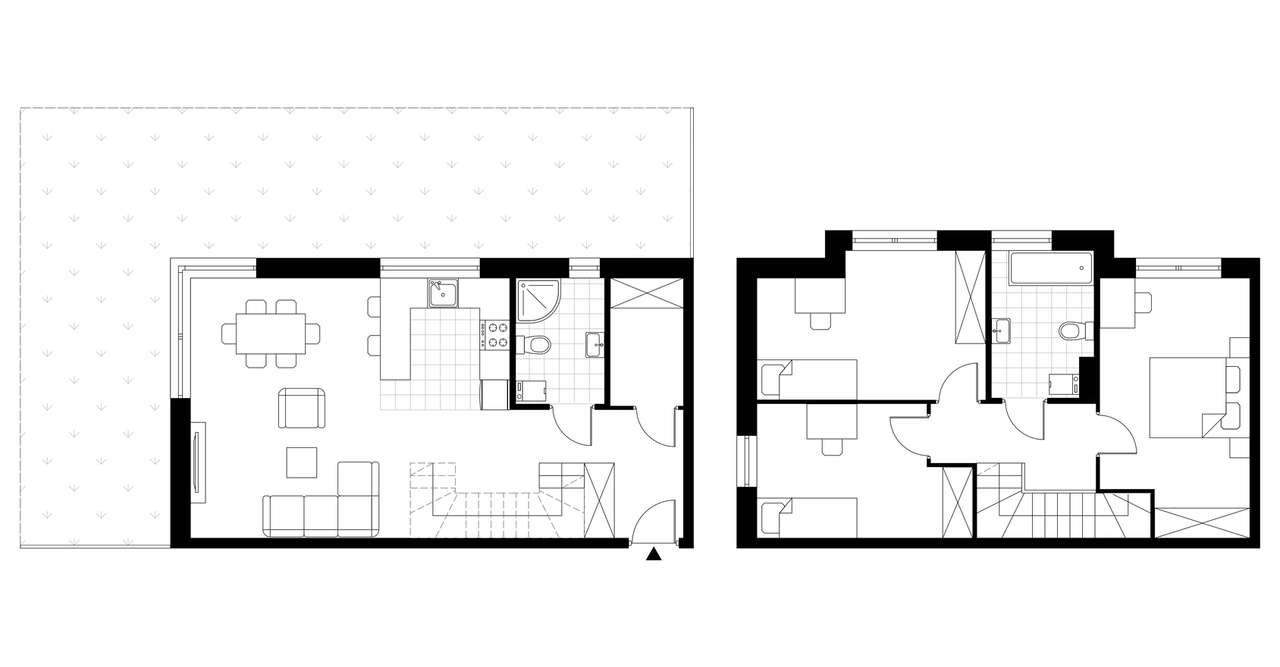 4-pokojowy dom 101m2 + ogródek Bez Prowizji - Pełny obrazek: 4/18