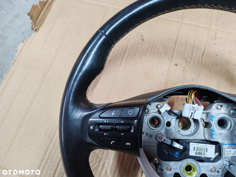 Kierownica skórzana grzana ładny stan 56130-h8000 KIA Picanto III 17- - 12