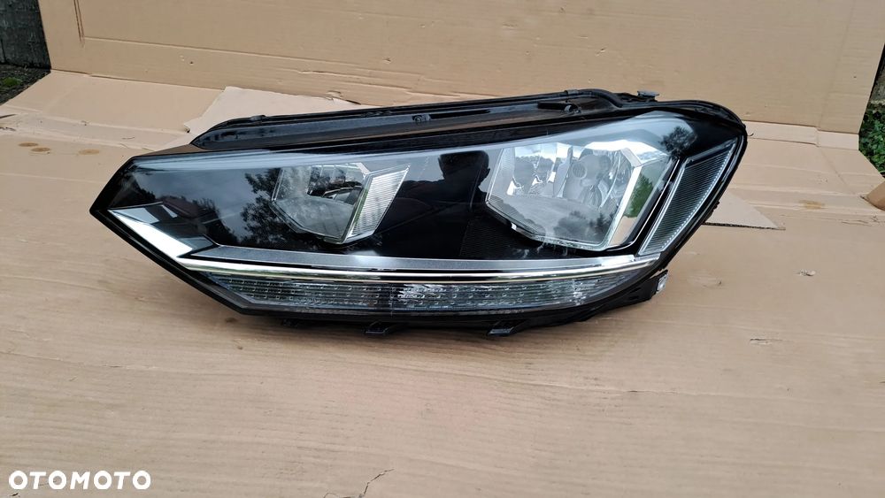 VW TOURAN II -15r LEWA LAMPA PRZÓD 5TB941005A ORYGINAŁ UŻYWANA ŁADNA - 3