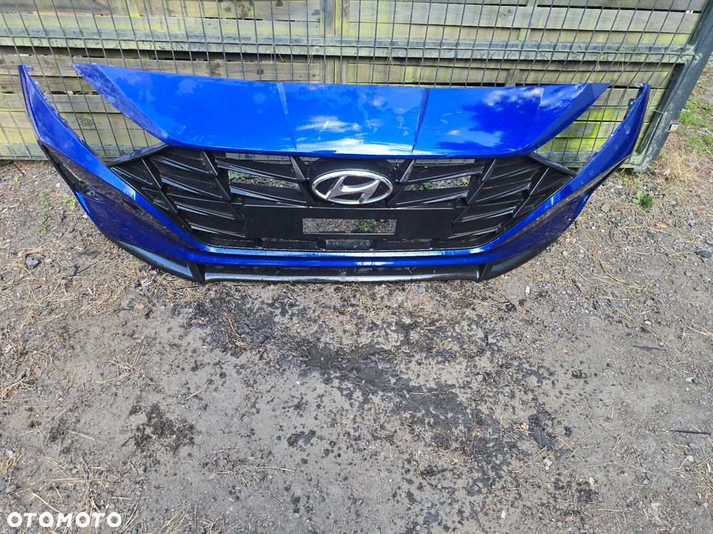 Hyundai i20 III zderzak przód grill ładny - 1