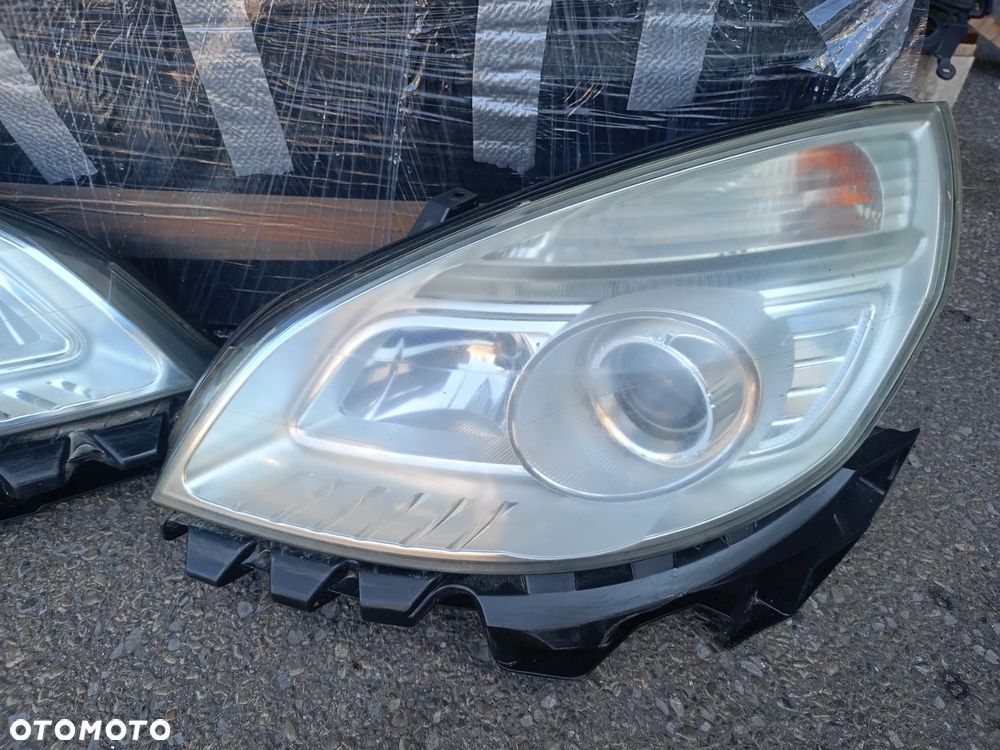 Lampy przednie Renault Scenic 2 polift soczewka - 2
