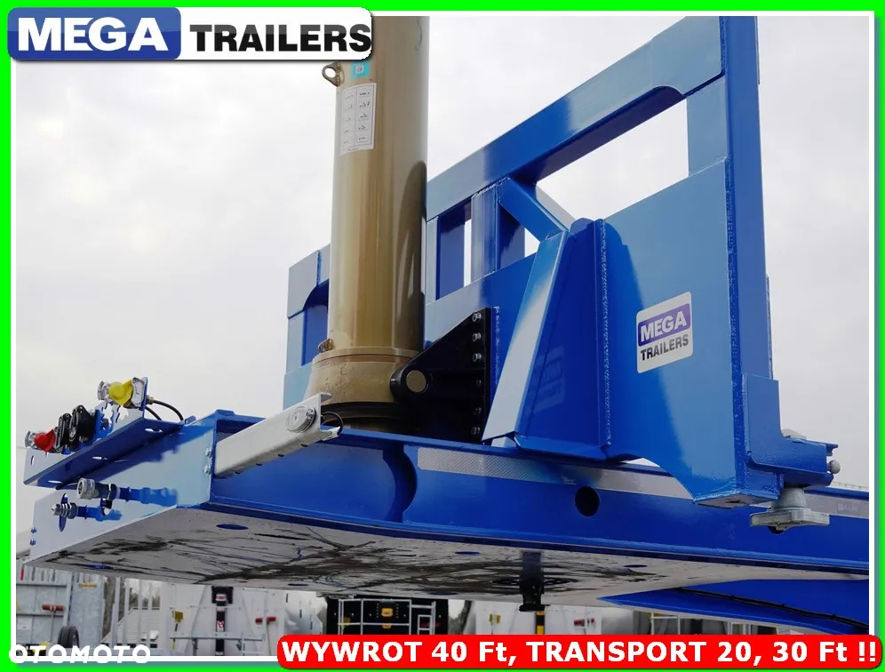 Mega 65 m³ wywrotka na kontener 40 Ft / do 44,0 T DMC zestawu !!! - 34