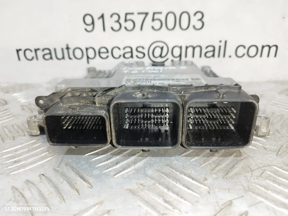 Centralina ECU motor Bosch  Ford Fiesta MK6 1.6 TDCI - 3
