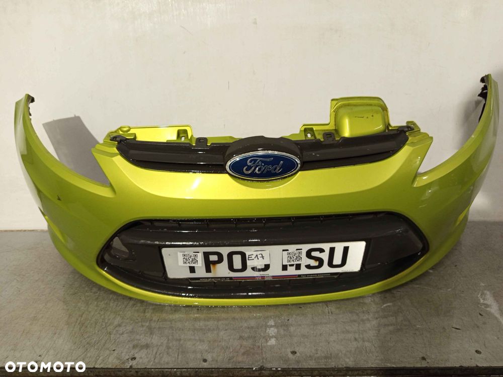 + ZDERZAK PRZÓD PRZEDNI FORD FIESTA MK.7 VII 7 59 ŻÓŁTY ZIELONY - 1