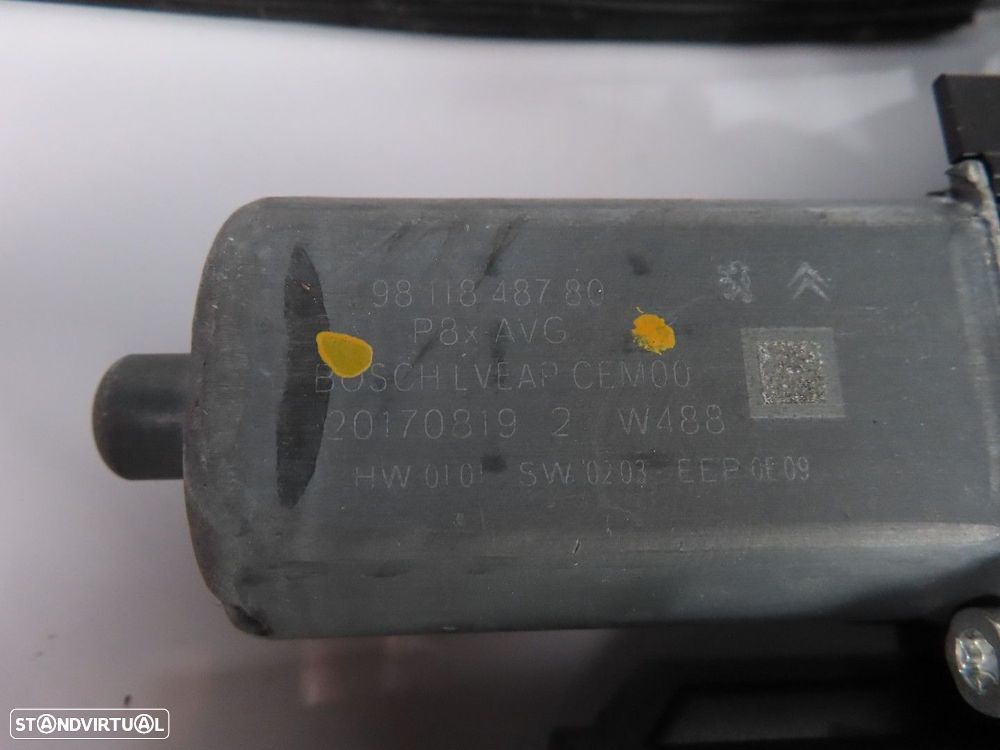 Elevador da Porta com Motor Esquerdo/Frente Usado / Original PEUGEOT 3008 SUV (M... - 5