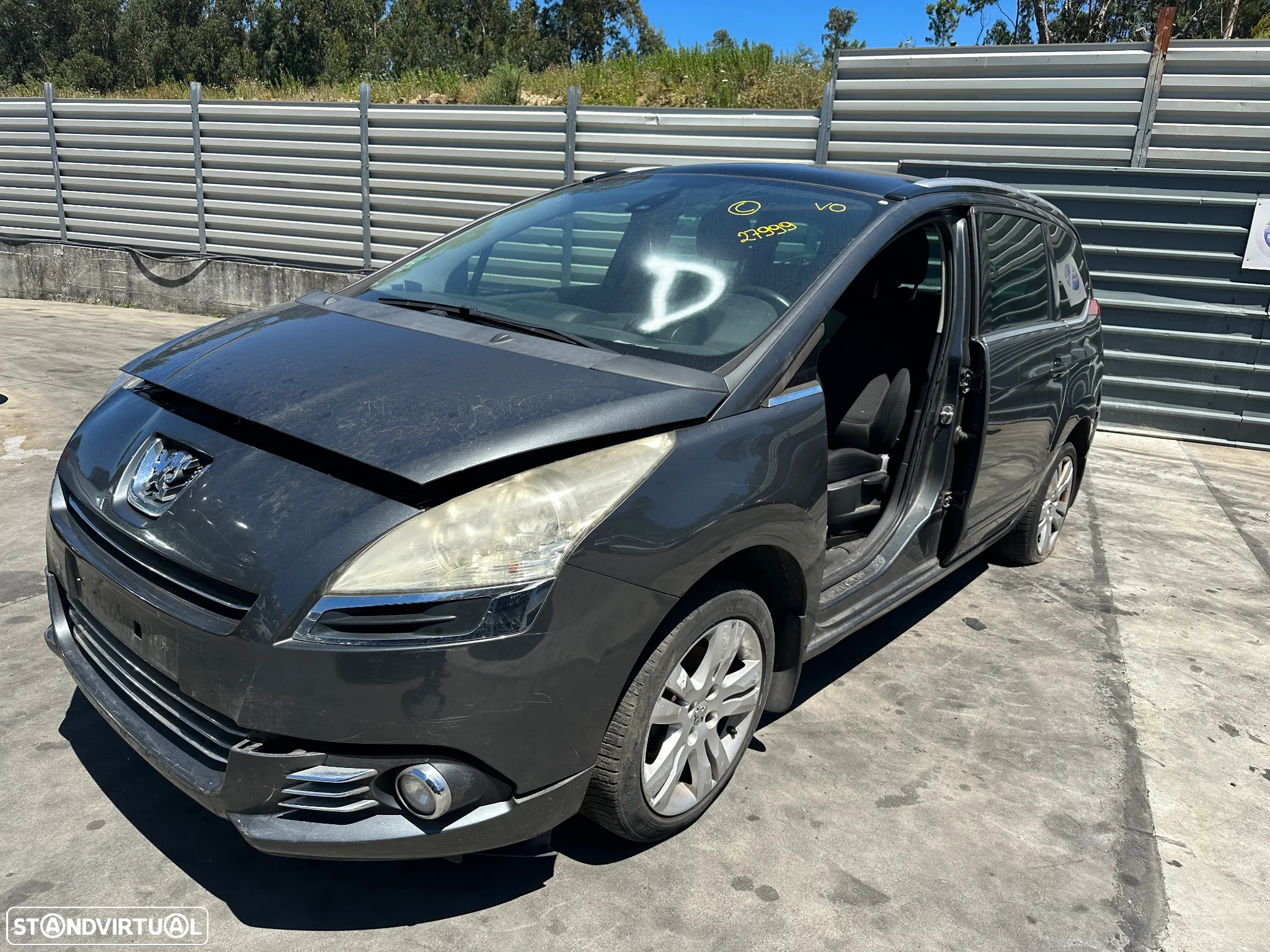 PEUGEOT 5008 1.6 HDI DE 2012 PARA PEÇAS - 3