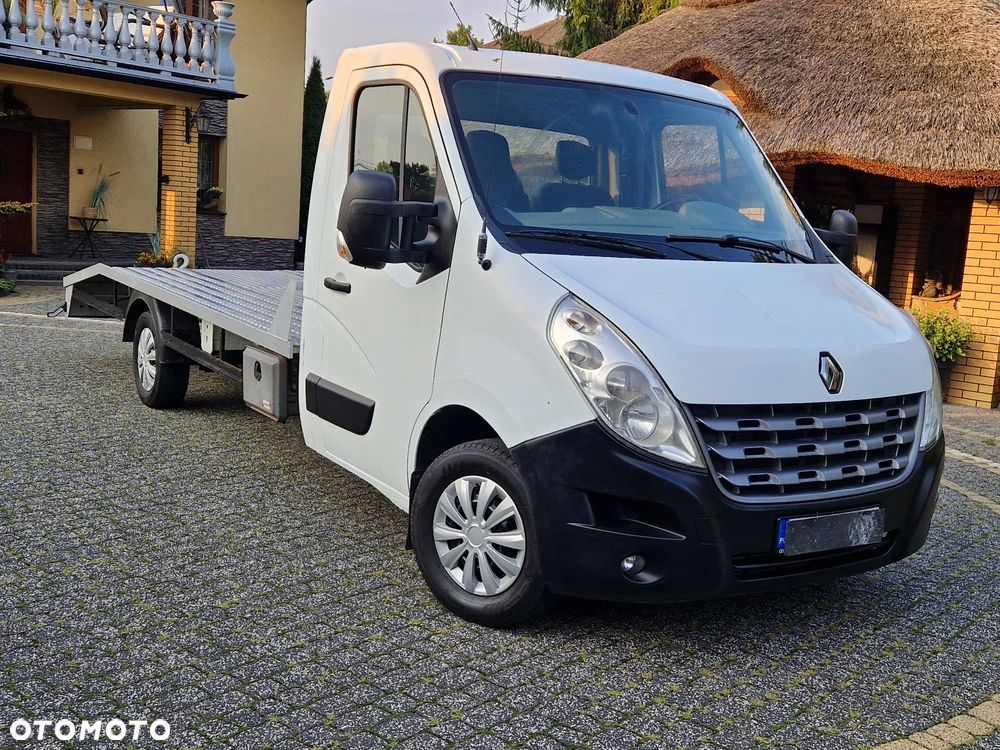 Renault Master 2.3 150 AUTOLAWETA+nowy najazd 5,10+wciągarka 8ton+poduszki pod resor+paiery na przewóz aut+OKAZJA+auto gotowe do pracy - 9