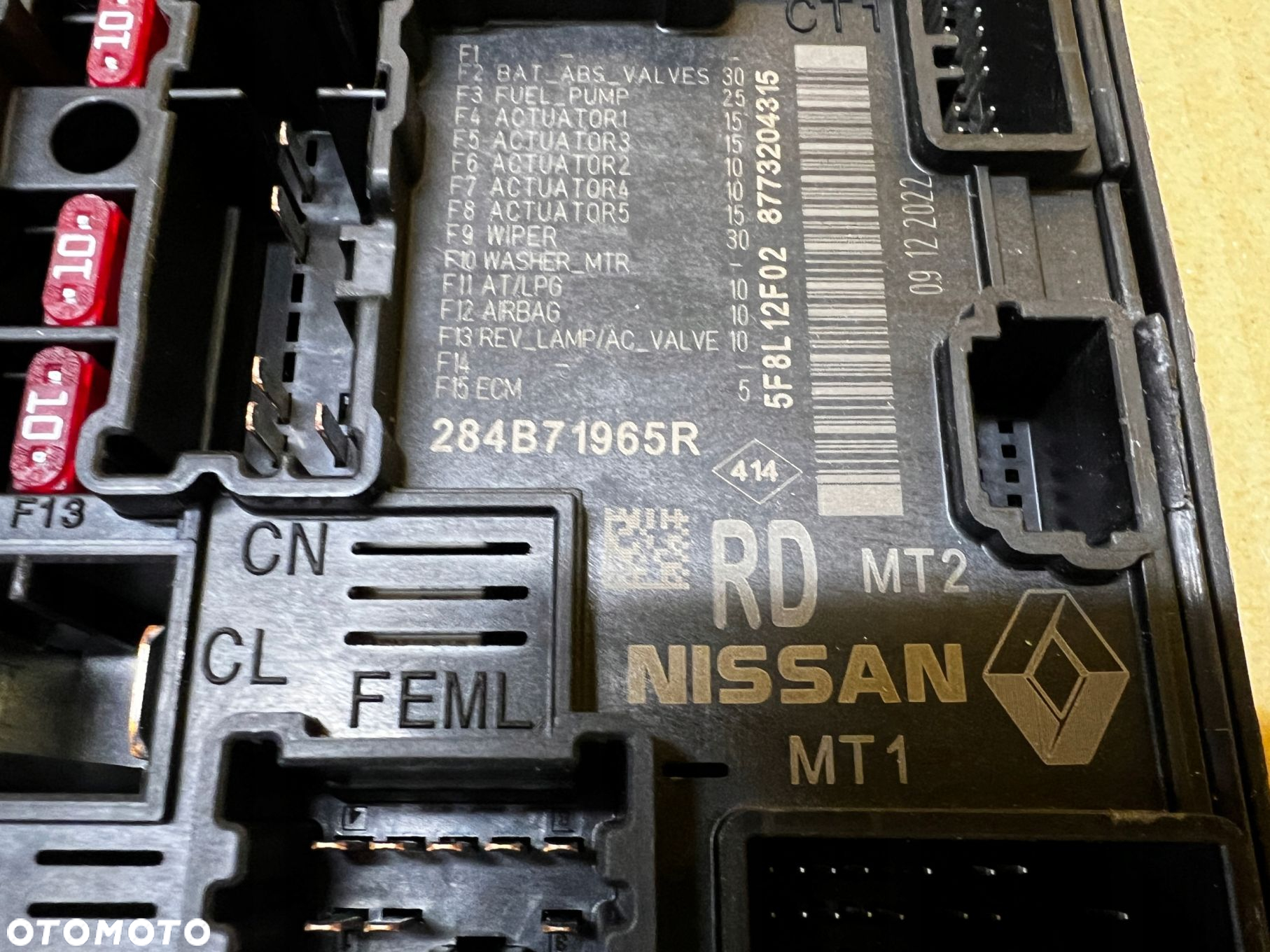 ZESTAW STARTOWY ECU BSI BCM DACIA SANDERO STEPWAY III 2023R 1.0 TCE - 12