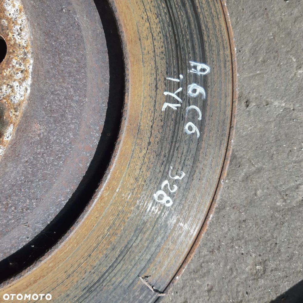 Tarcze Hamulcowe Tył 328 Audi A6 C6 - 3