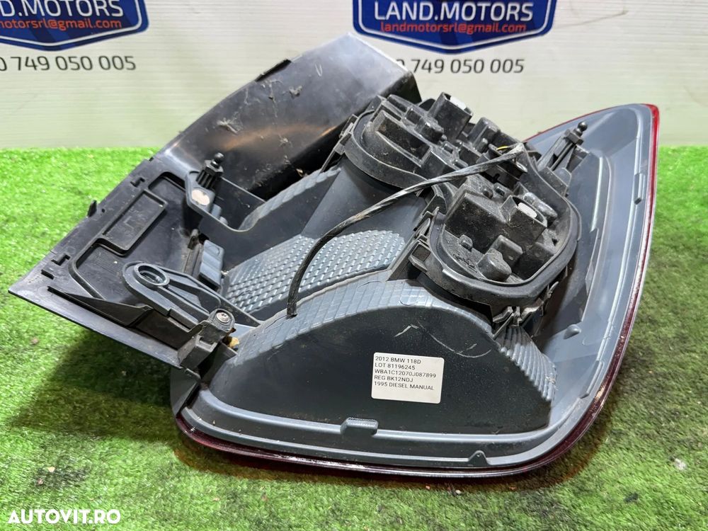 STOP TRIPLA ARIPA SPATE STANGA BMW SERIA 1 F20 118D SE 2.0 DIESEL 2012 COD OEM 63217270097 / 7270097/ HATCHBACK 2011-2019 - 4