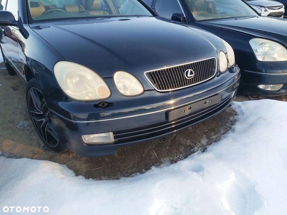 LEXUS GS 300 II kompletny przód zderzak maska błotnik lampa pas przedni - 5