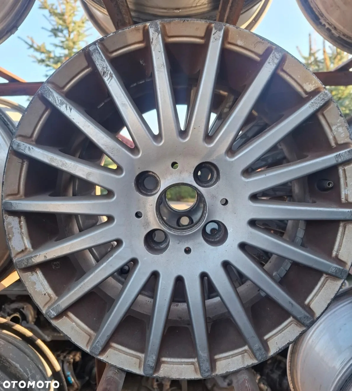 Fiat Grande Punto alufelgi felgi aluminiowe 15 6,5Jx15 H2 ET45 - 5