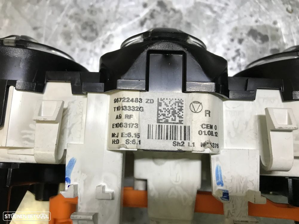 COMANDO SOFAGEM E AC PEUGEOT 208 96722483ZD - 3