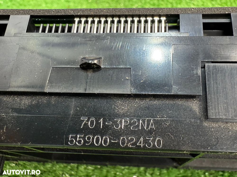 PANOU COMANDA AC / CLIMA TOYOTA AURIS 2013 HYBRID 1.6 BENZINA / Hatchback COD OEM 75F542 701-3P2NA 55900-02430 2012-2018 - 8
