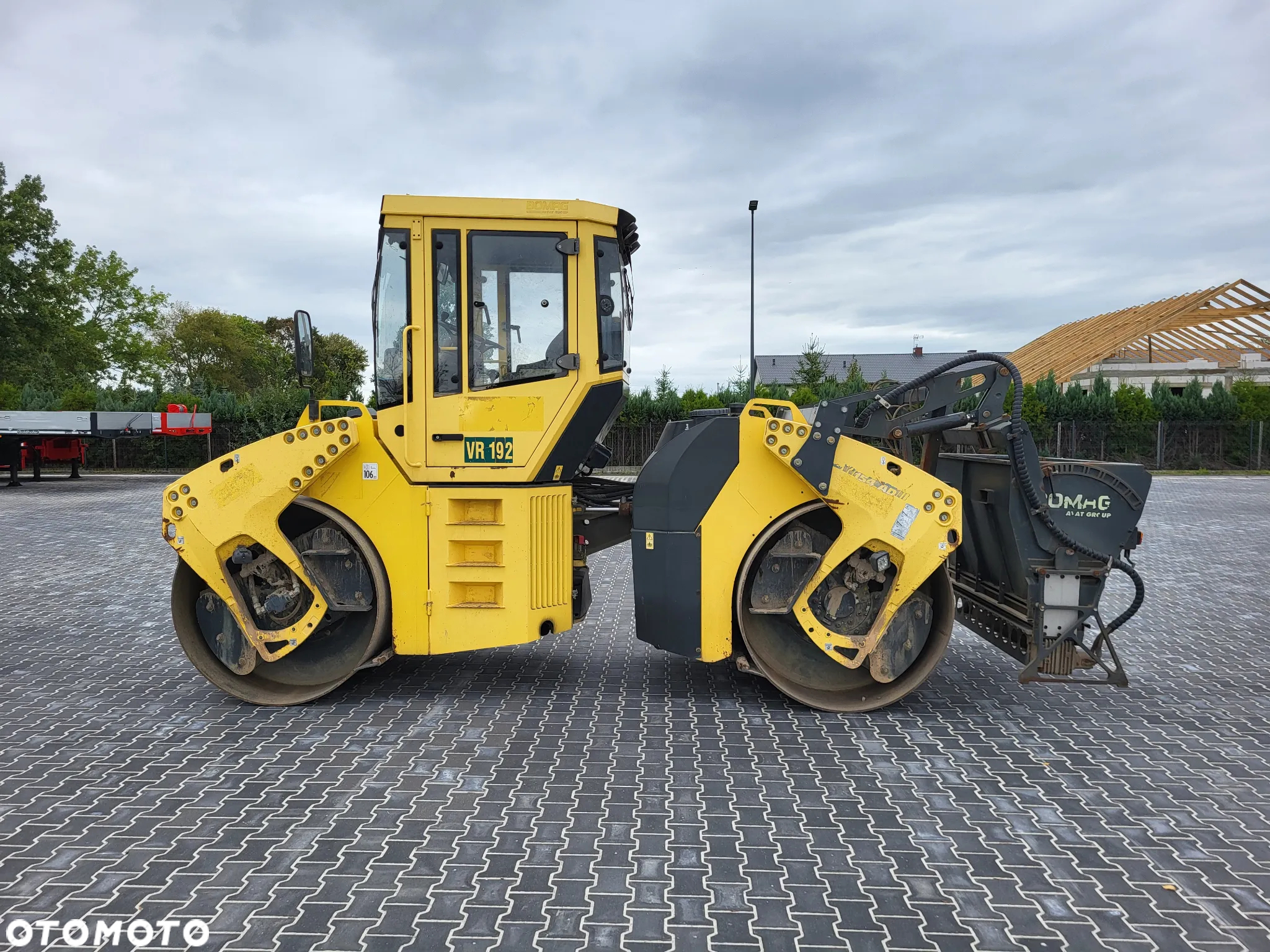 Bomag 154 AD + Rozsypywacz do grysu - 6