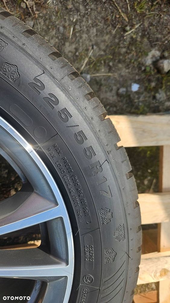 felgi bmw 5 g30 g31 7x17 et27 6863417 opony zima sp 225/55 r17 2024 rok - 11