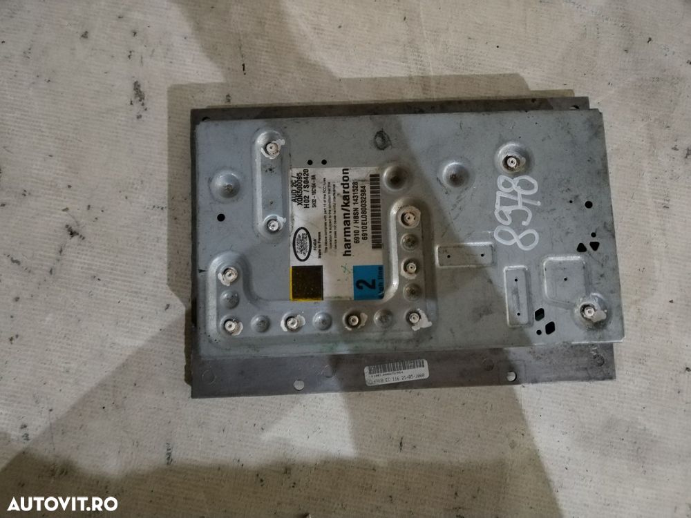 Amplificator sunet Harman/Kardon, Range Rover Sport, 2006, 2007, 2008, 2009, 2010, 2011, 2012, 2013, cod origine OE 5H32-19C164-BA. - 1