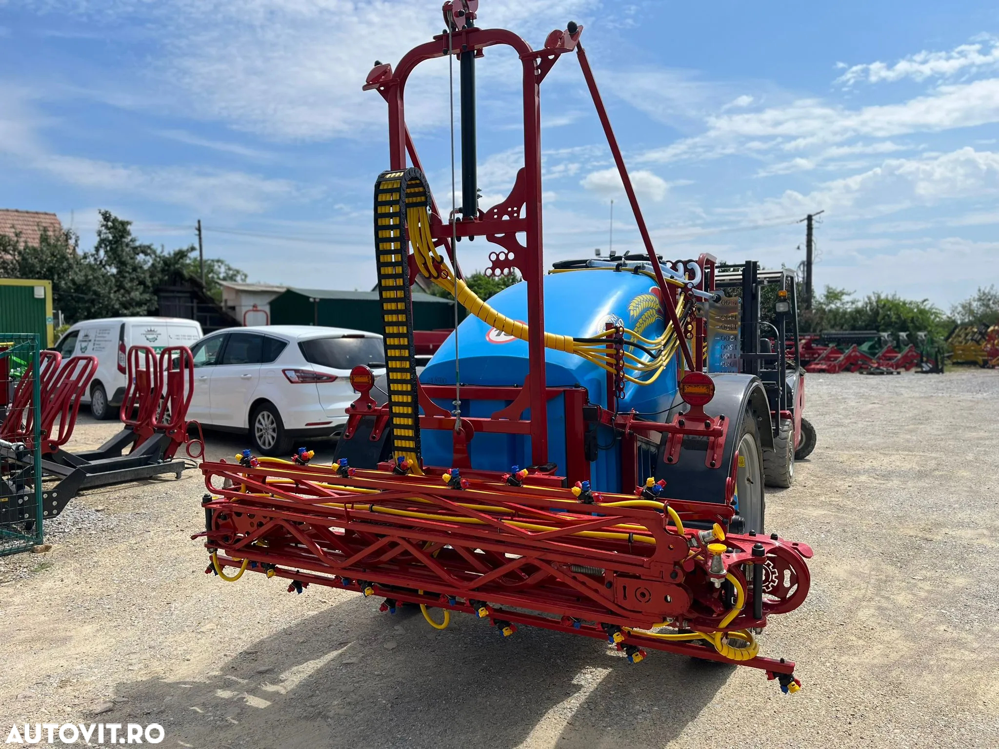 Terraking Biardzki Instalatie de erbicidat tractat 1500L cu 15M - 8