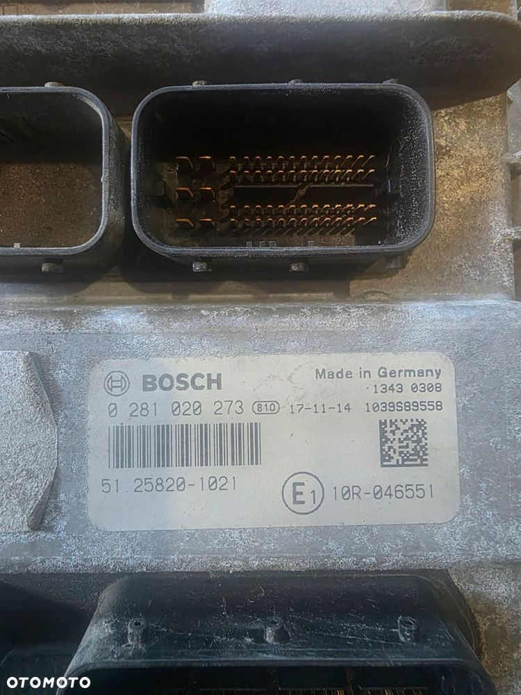 sterownik komputer kaseta silnika man tgx tgs euro 6 bosch 0 281 020 273 - 2