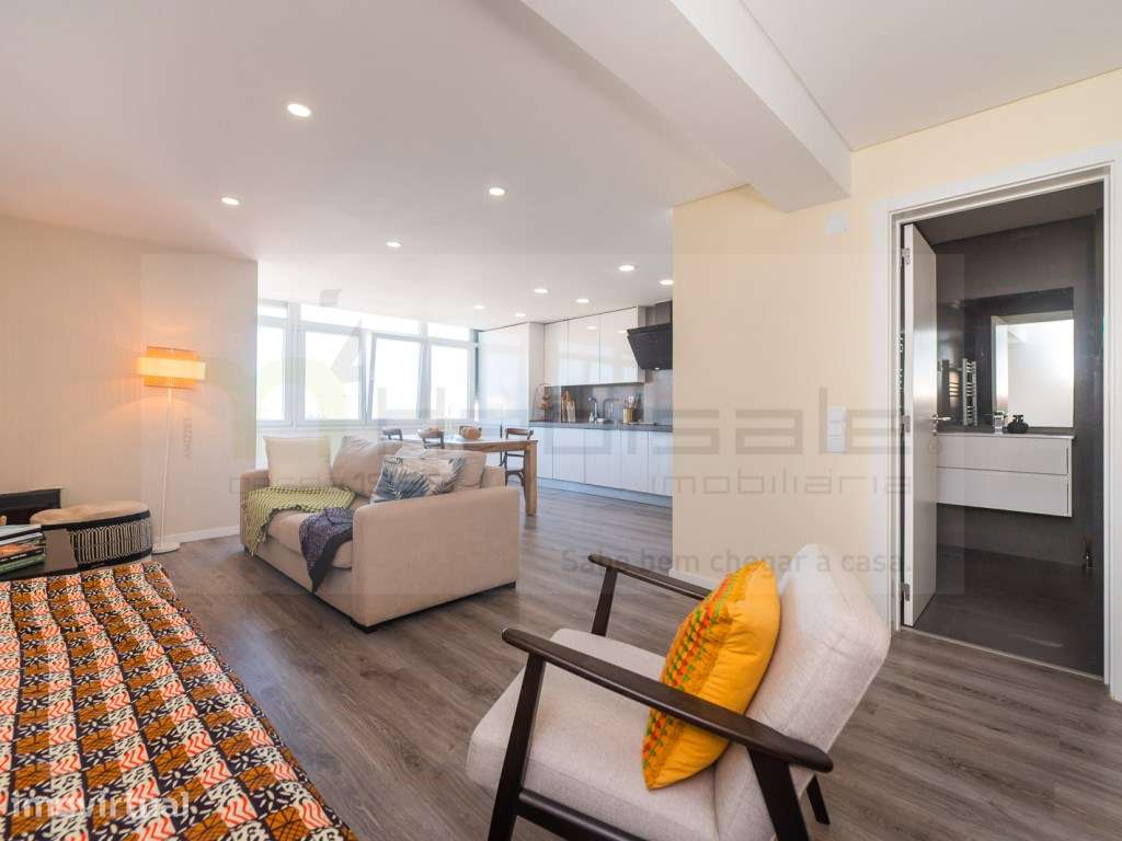 Apartamento T2+1 com terraço comum na cobertura do prédio. - Grande imagem: 5/49