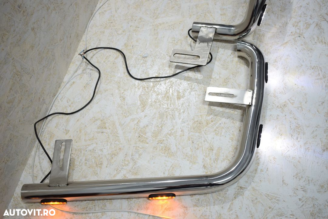 Bara leduri sub masca fata din 3 elemente pentru Scania R, 12 x LED-uri incluse, TopLine, Highline, StreamLine - 6