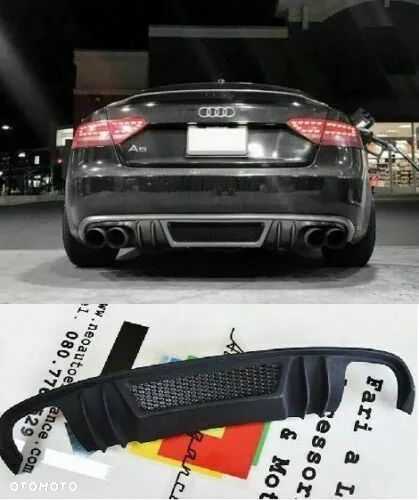 AUDI A5 8T COUPE TYLNA DOKŁADKA ZDERZAKA PODKŁAD - 1