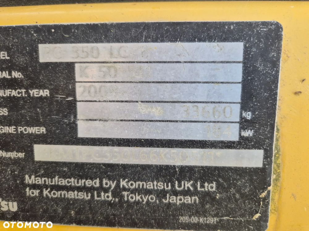 Komatsu PC350HD-8 - 14