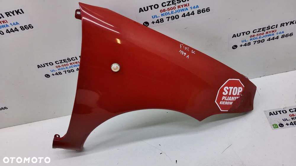 Fiat Seicento Błotnik Prawy Lewy Przód 199/A - 10
