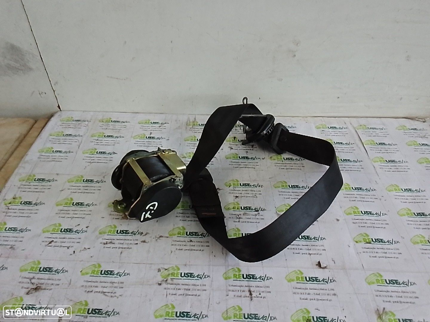 Cinto Segurança Fr Dto Citroen C4 I Caixa/Hatchback (Lr_) - 2