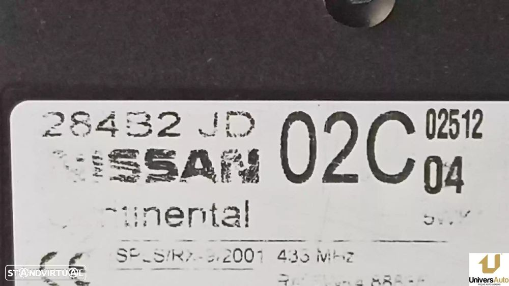 MODULO ELECTRONICO NISSAN QASHQAI / QASHQAI +2 I 2010 -284B2JD02C - 1