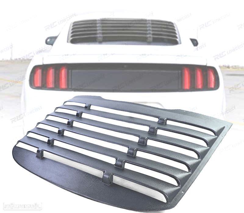 PERSIANA DE ÓCULO TRASEIRO FORD MUSTANG 15-23 LOOK GT PRETO MATE - 1