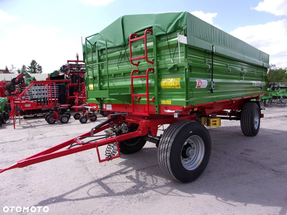 Pronar Przyczepa dwuosiowa paletowa PRONAR PT680 -14t, PT612 -12t, PT612L -12t, wywrotka z trójstronnym wywrotem, przyczepa ciężarowo-rolnicza - 14
