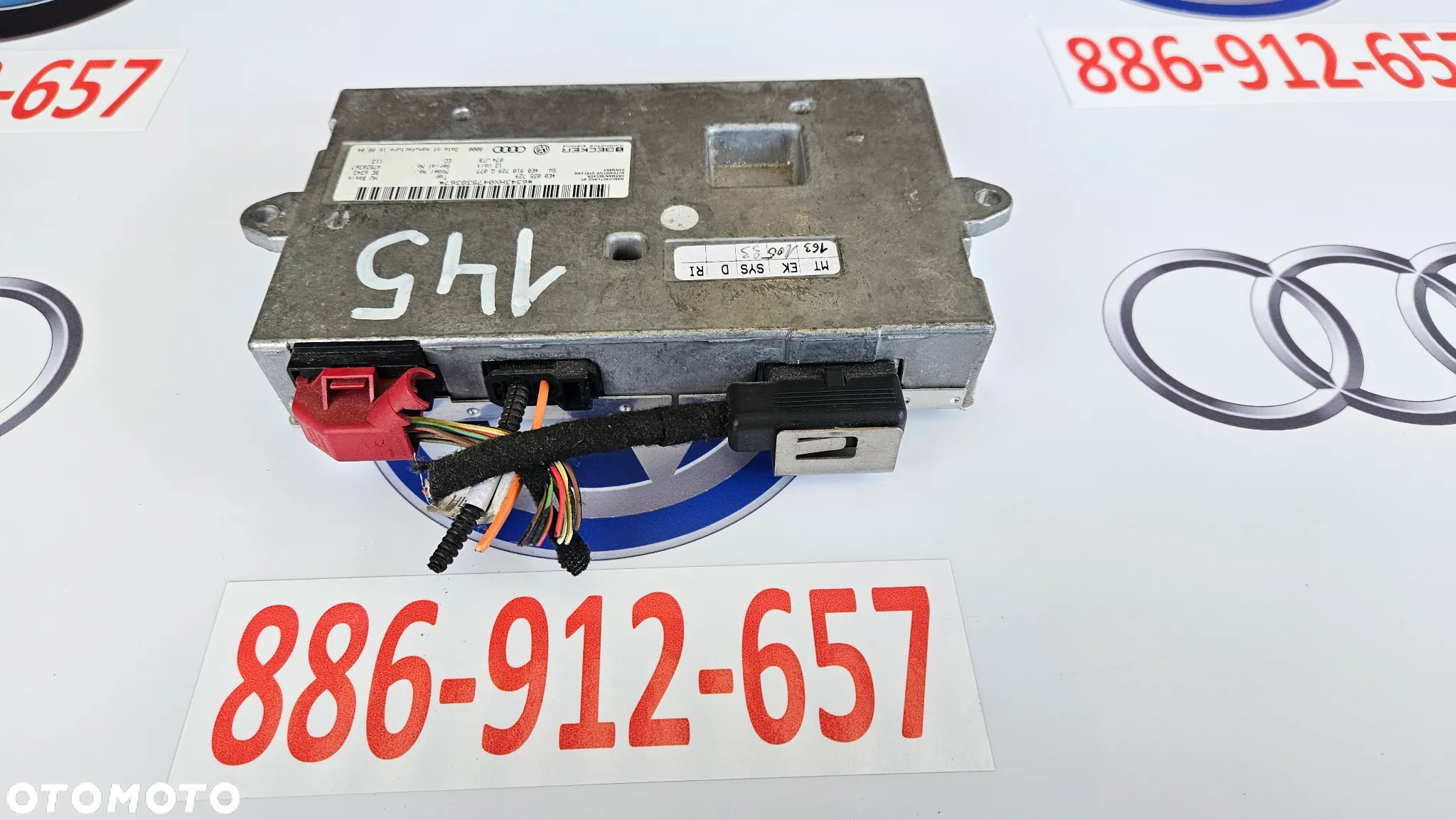 AUDI A6 C6 A8 D3 Q7 4L Sterownik MMI Moduł navi 4E0035729 4E0910729G - 4