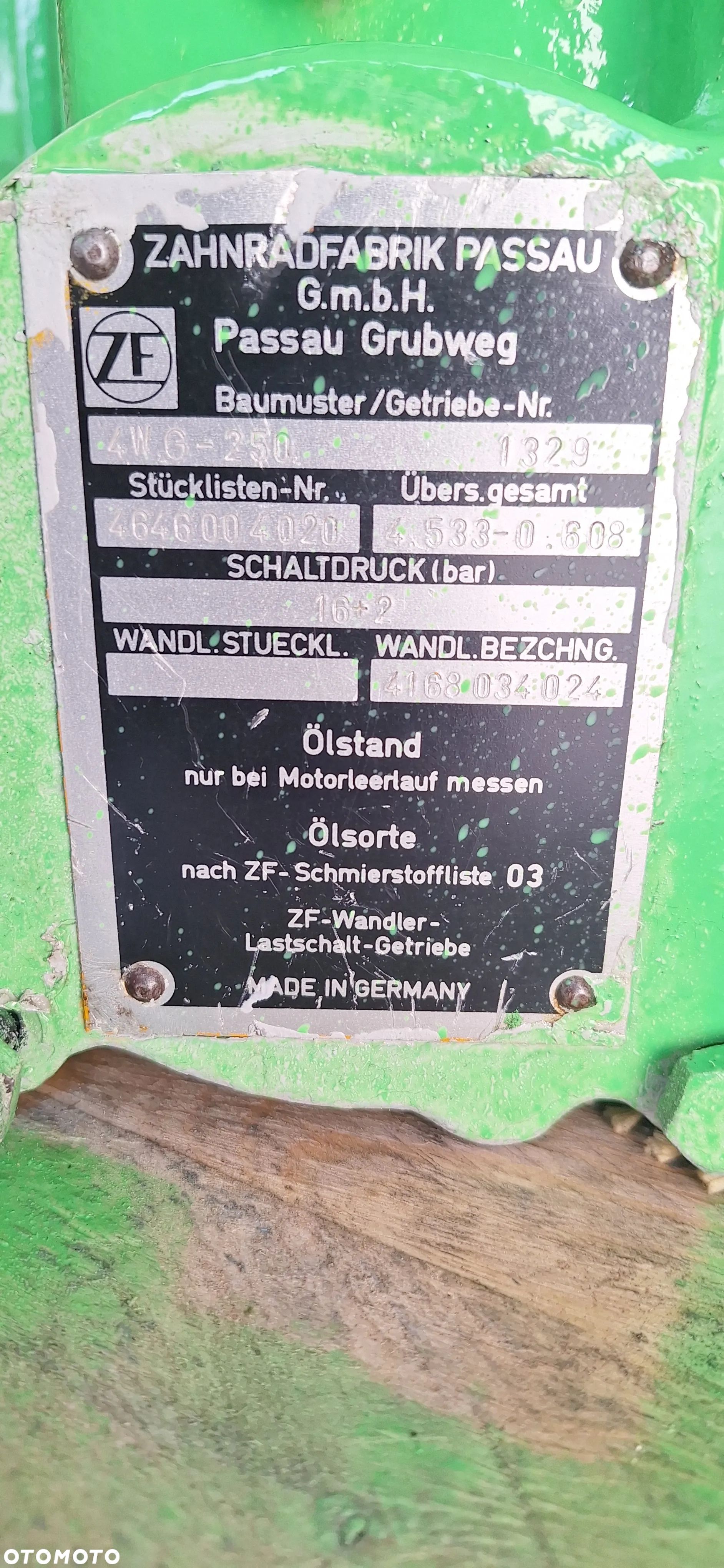 ZF 4WG 250 obudowa - 1
