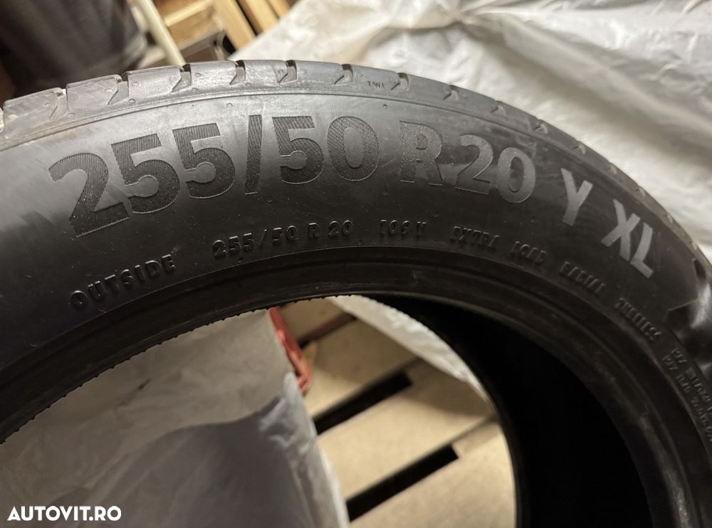 Vand 2 anvelope Continental foarte bune 255/50/20 - 5