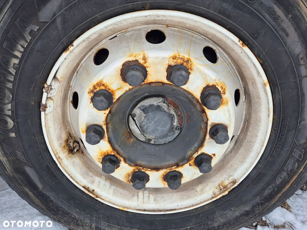 FELGA STALOWA TIR SZEROKA PRZÓD 385 R 22,5 PRZEDNIA DAF MAN - 1
