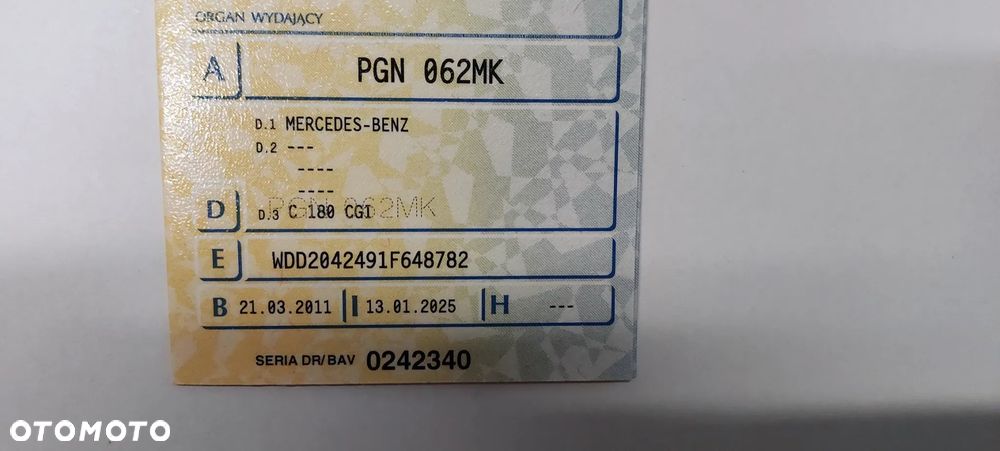 Mercedes-Benz Klasa C - 10